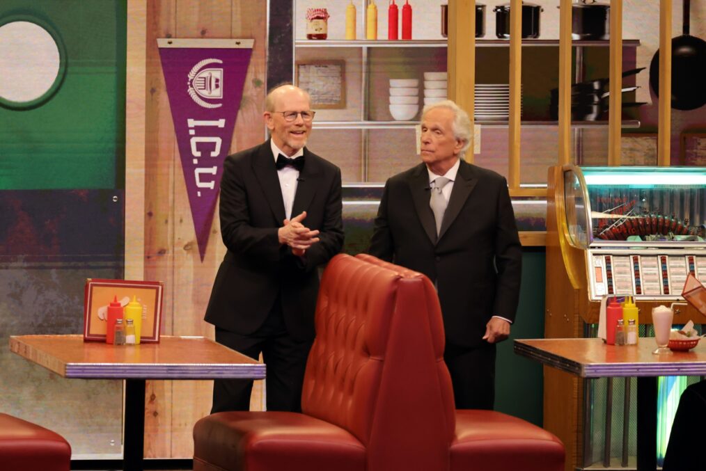 Emmys 2024 ‘Happy Days’ Stars Ron Howard & Henry Winkler Reunite