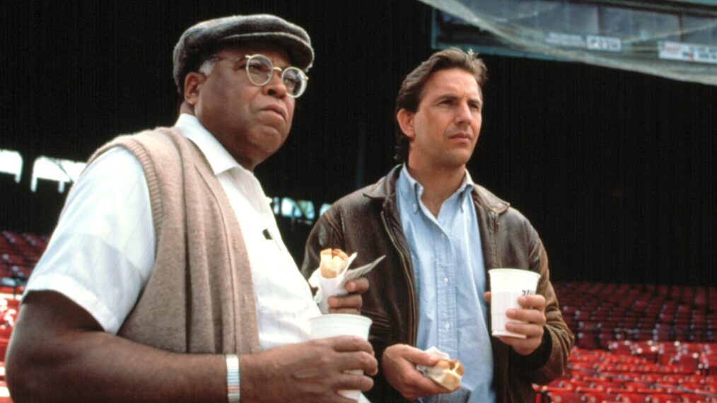 James Earl Jones with Kevin Costner in 'Field of Dreams'