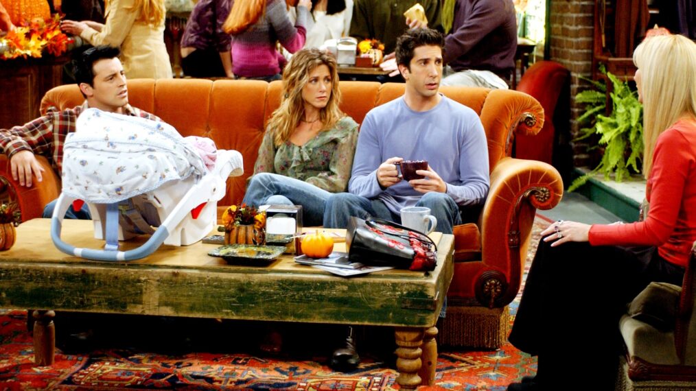 Matt LeBlanc, Jennifer Aniston, David Schwimmer, Lisa Kudrow on Friends