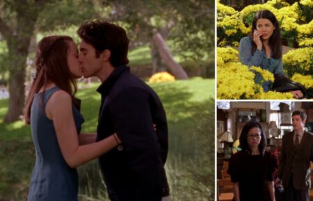 Alexis Bledel and Milo Ventimiglia; Lauren Graham; Keiko Agena and Adam Brody on 'Gilmore Girls'