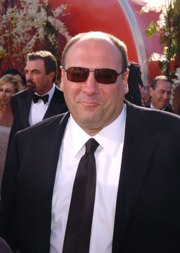 James Gandolfini during The 56th Annual Primetime Emmy Awards