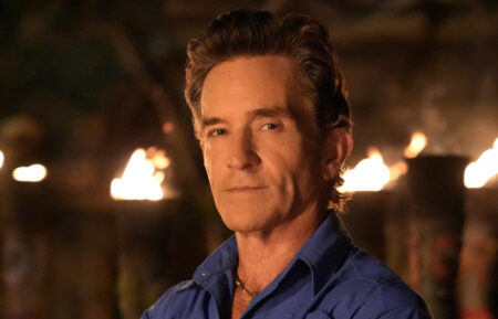 Jeff Probst at tribal council for 'Survivor' Season 47