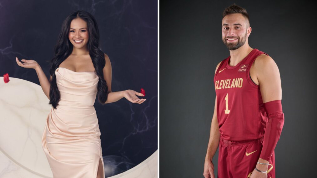 Jenn Tran on 'The Bachelorette'; Max Strus for the Cleveland Cavaliers