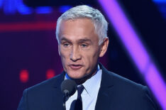 News anchor Jorge Ramos speaks onstage at Univision's Premios Juventud 2015 at Bank United Center on July 16, 2015 in Miami, Florida.