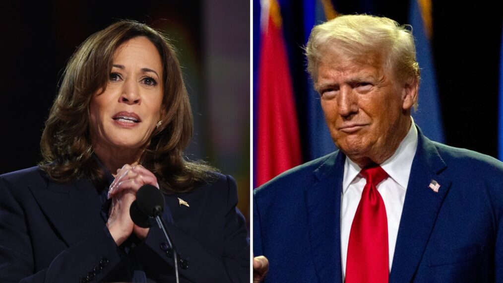 Kamala Harris and Donald Trump