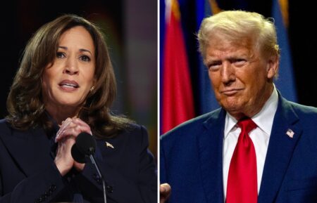 Kamala Harris and Donald Trump