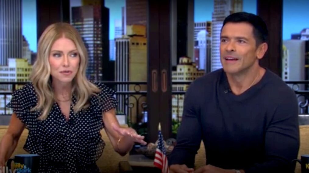 Kelly Ripa and Mark Consuelos