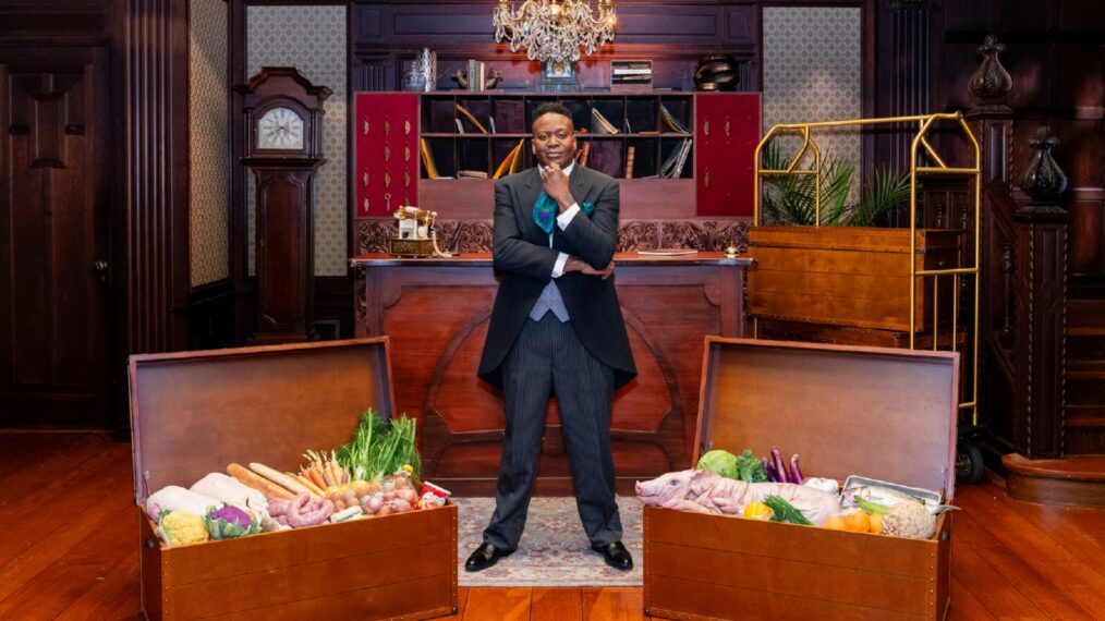 Host Tituss Burgess, as seen on Last Bite Hotel, Season 1.