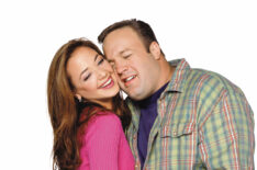 Leah Remini and Kevin James in 'The King of Queens'