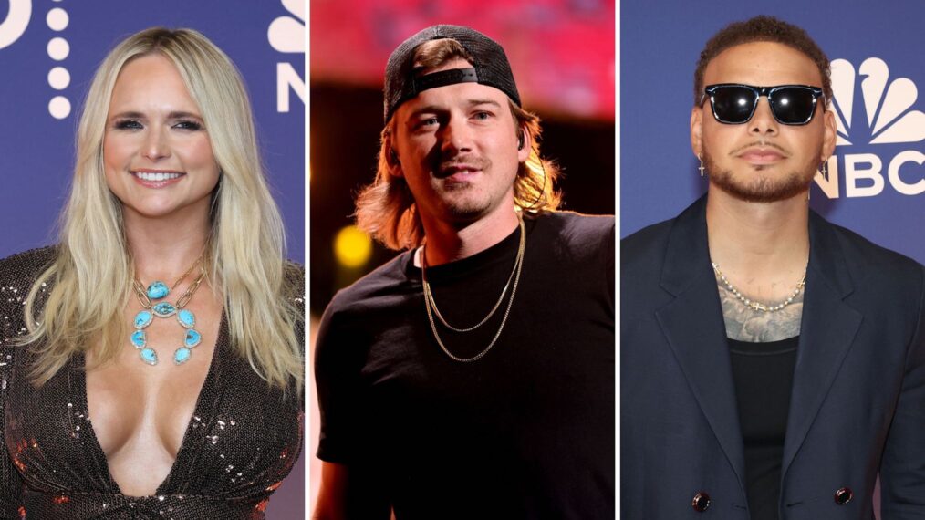 Miranda Lambert, Morgan Wallen, and Kane Brown