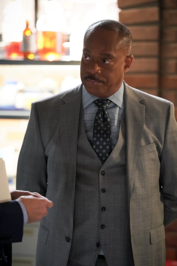 Rocky Carroll as NCIS Director Leon Vance in the 'NCIS' Season 22 premiere 