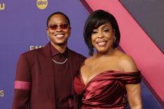 Jessica Betts and Niecy Nash-Betts attend the 76th Primetime Emmy Awards at Peacock Theater on September 15, 2024 in Los Angeles, California