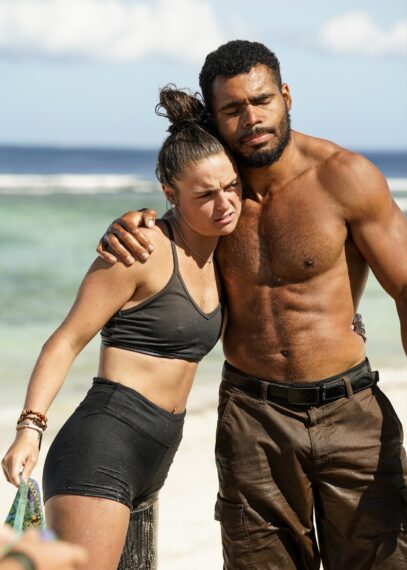 Noelle Lambert and Ryan Medrano on Survivor