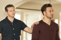 Oliver Stark and Ryan Guzman in '9-1-1'