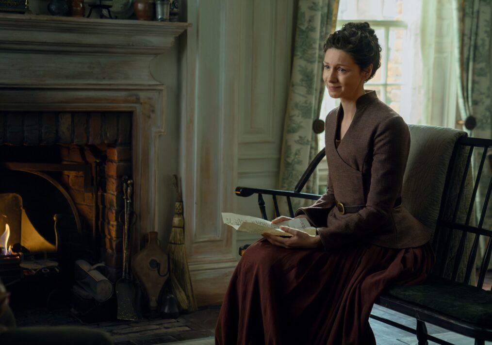 Caitriona Balfe in 'Outlander' Season 7B