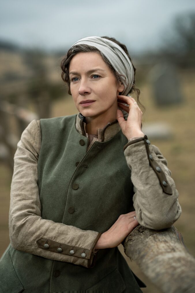 Caitriona Balfe in 'Outlander' Season 7B