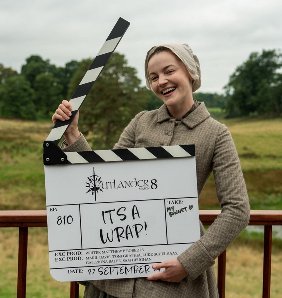 Izzy Meikle-Small wraps filming on 'Outlander' Season 8