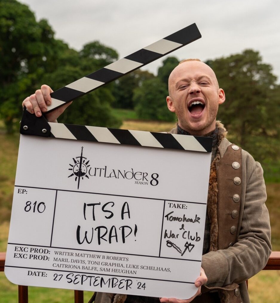 John Bell wraps filming on 'Outlander' Season 8