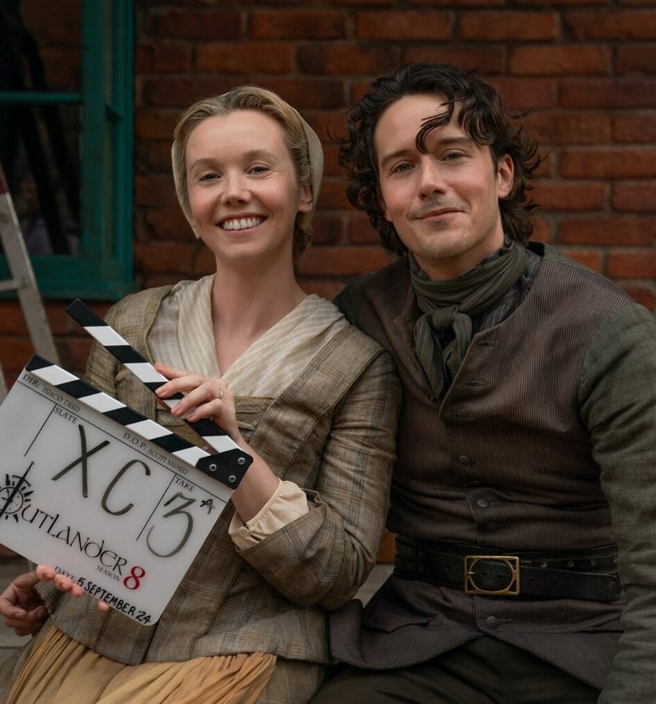 Lauren Lyle and Cesar Domboy wrap filming on 'Outlander' Season 8