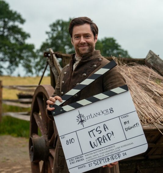 Richard Rankin wraps filming on 'Outlander' Season 8