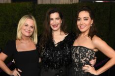 Amy Poehler, Kathryn Hahn, and Aubrey Plaza at the 'Agatha All Along' Premiere