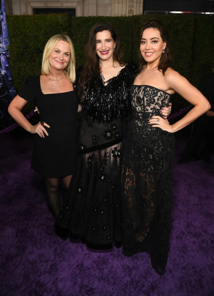 Amy Poehler, Kathryn Hahn, and Aubrey Plaza at the 'Agatha All Along' Premiere