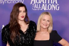 Kathryn Hahn and Amy Poehler at the 'Agatha All Along' Premiere