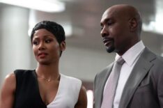 Emayatzy Corinealdi and Morris Chestnut in 'Reasonable Doubt'