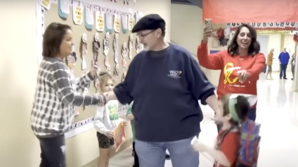 See ‘AGT’ Winner Richard Goodall’s First Day Back at Work as School Janitor