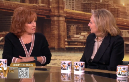 Joy Behar and Hillary Clinton on The View September 19