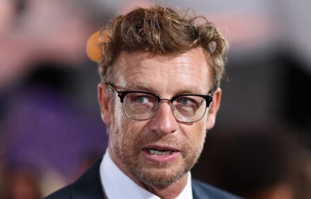 Simon Baker on red carpet