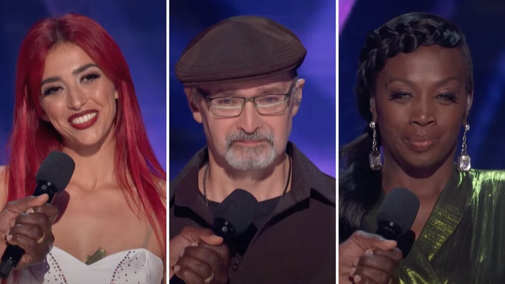 Solange Kardinaly, Richard Goodall, Dee Dee Simon on AGT