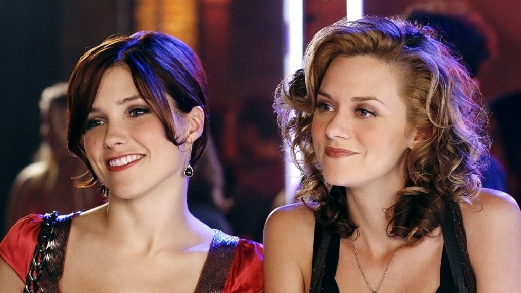 Sophia Bush and Hilarie Burton in One Tree Hill