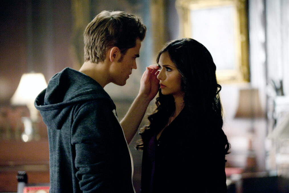 Stefan Salvatore and Katherine Pierce in 'The Vampire Diaries'