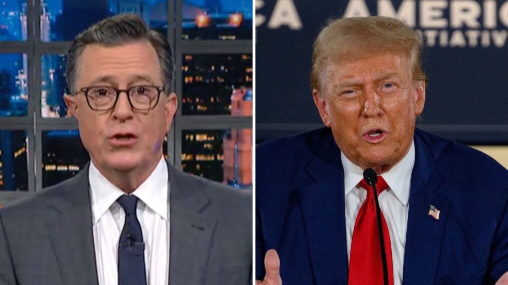 Stephen Colbert Fires Back at ‘Boring’ Trump After Ex-President Attacks Him Online