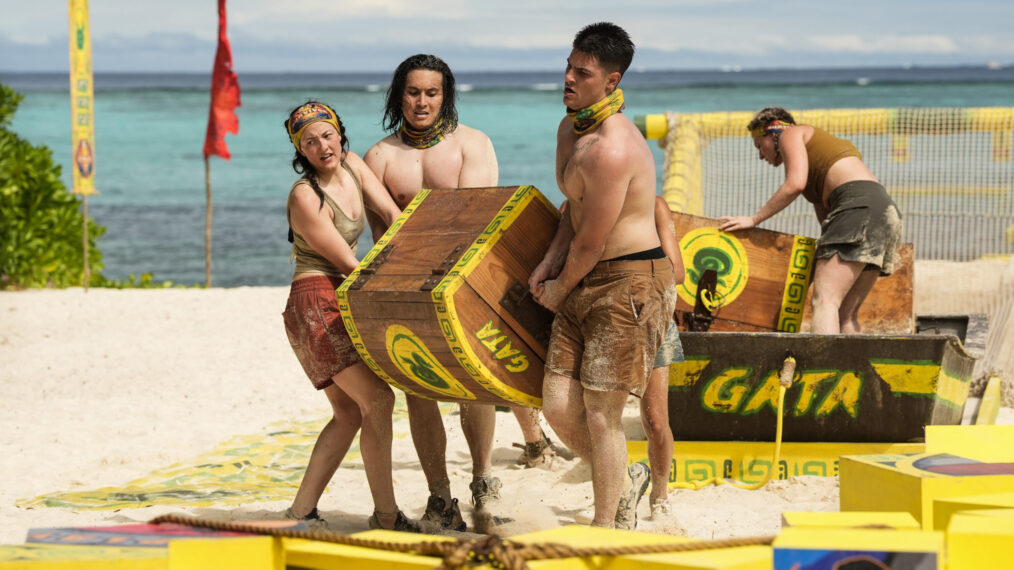 Andy Rueda, Rachel LaMont, and Sam Phalen in 'Survivor' 47 premiere - 'One Glorious and Perfect Episode'