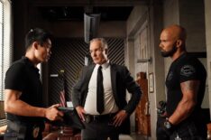 David Lim as Victor Tan, Patrick St. Esprit Commander Robert Hicks, and Shemar Moore as Daniel “Hondo” Harrelson — 'S.W.A.T.' Season 8 Premiere 'Vanished'