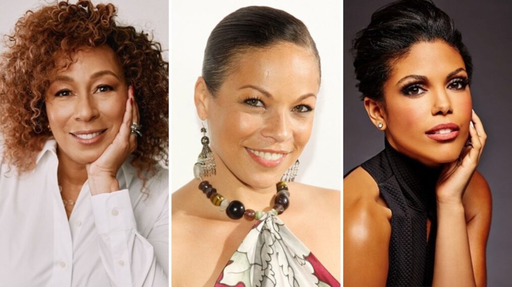 Tamara Tunie, Daphnee Duplaix and Karla Mosely