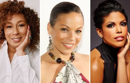 Tamara Tunie, Daphnee Duplaix and Karla Mosely