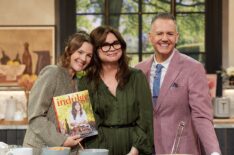 Drew Barrymore, Valerie Bertinelli, and Ross Mathews for 'The Drew Barrymore Show'