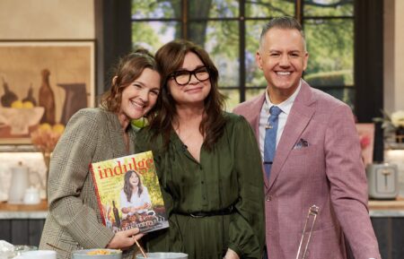 Drew Barrymore, Valerie Bertinelli, and Ross Mathews for 'The Drew Barrymore Show'