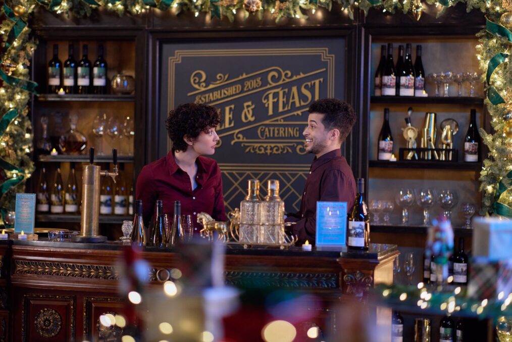 Katie Findlay and Jordan Fisher — 'The 5-Year Christmas Party'