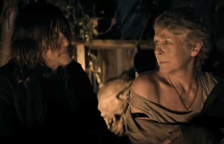 Norman Reedus and Melissa McBride as Daryl and Carol in 'The Walking Dead: Daryl Dixon' Season 3