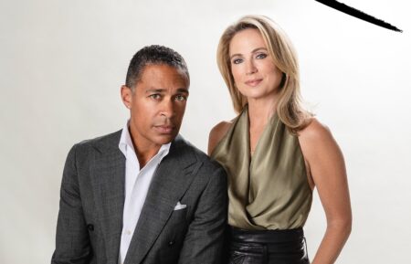 TJ Holmes and Amy Robach