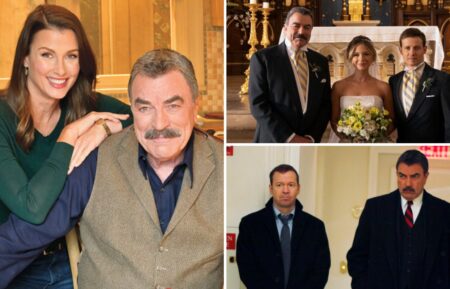 'Blue Bloods' cast with Tom Selleck