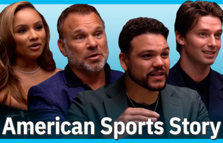 The cast of American Sports Story