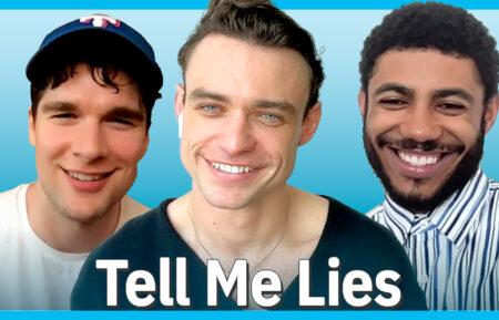 Spencer House, Thomas Doherty, and Branden Cook of 'Tell Me Lies'