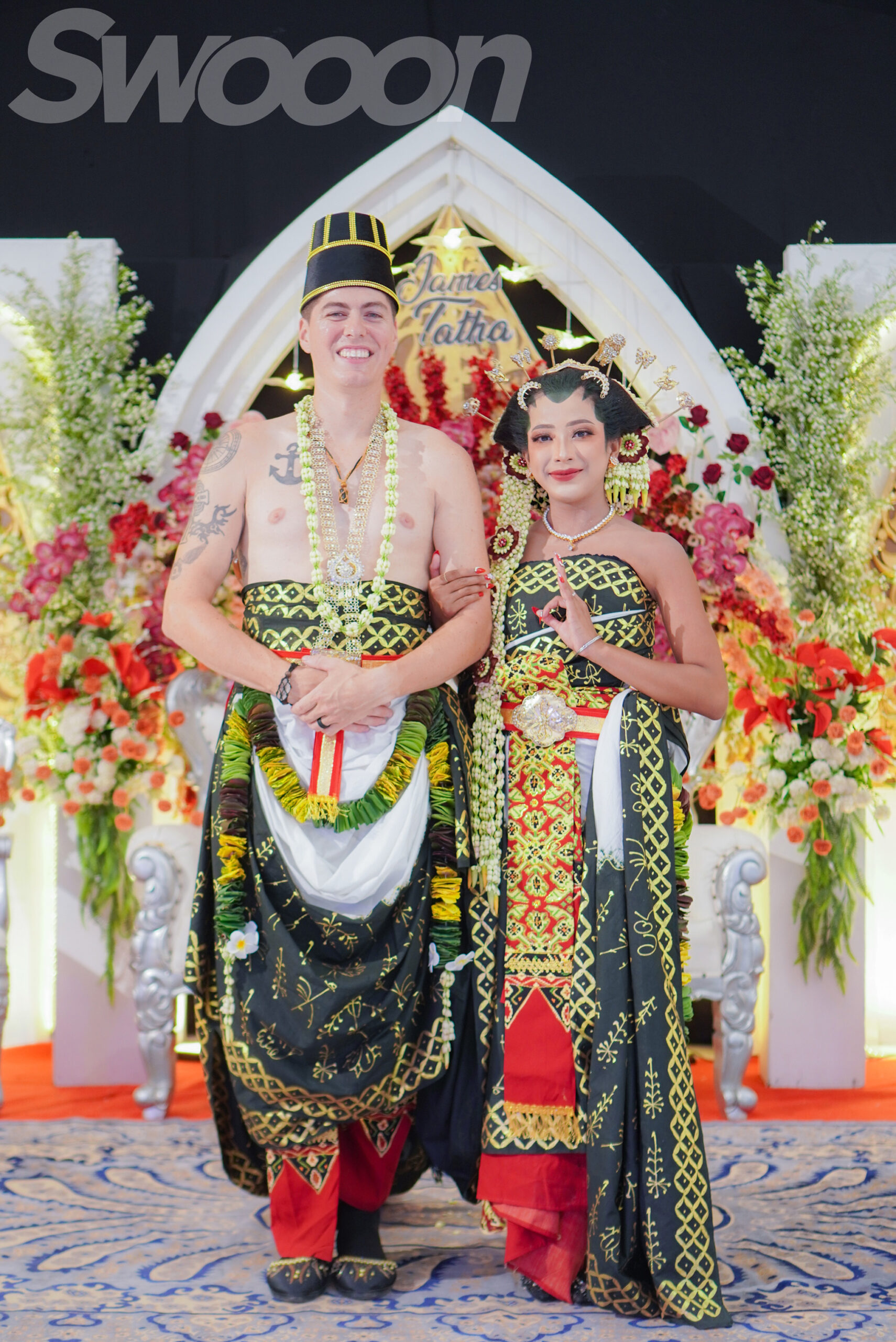 '90 Day Fiancé: The Other Way's James, Meitalia during their Indonesian wedding ceremony