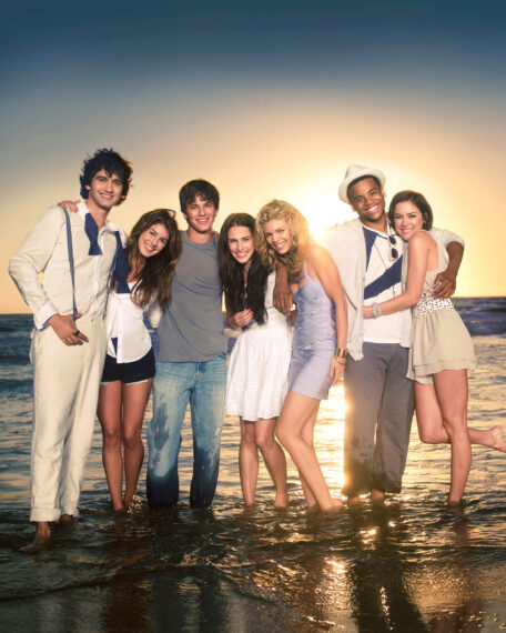 '90210' Cast - Michael Steger, Shenae Grimes, Matt Lanter, Jessica Lowndes, AnnaLynne McCord