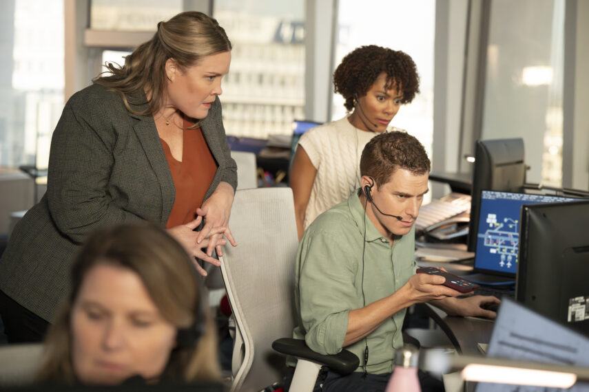 Sarah Chaney, Tiffany C. Adams, and Jake Green — '9-1-1' Season 8 Episode 2 "When the Boeing Gets Tough..."